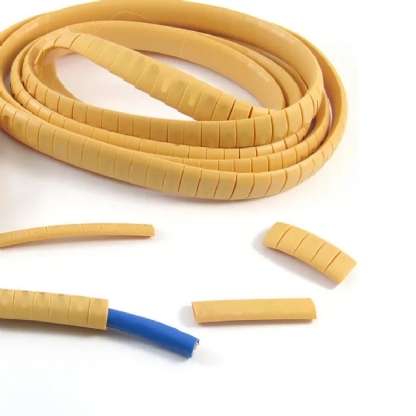 Marcador Anilha Ho85 Letra W Amarela Condutor 6,00-10mm Com 1000 Unidades - Hellermann