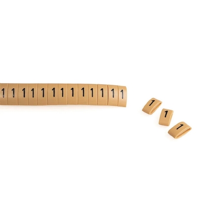 Marcador Anilha Ho85 Letra W Amarela Condutor 6,00-10mm Com 1000 Unidades - Hellermann