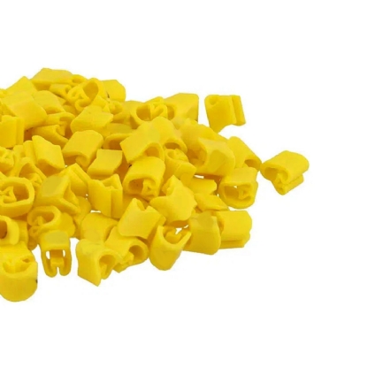 Marcador Anilha Mhg3/7 Letra (P) Amarelo Condutor 1,50-10 mm 1000 Unidades - Hellermann