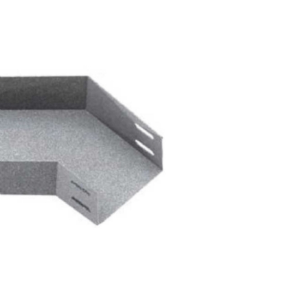 Curva Horizontal Aço P/Eletrocalha Lisa 90G Tipo U 100X50 mm Pré Zincado Chapa 24 Raio 150 - Eletrocalhas/Est