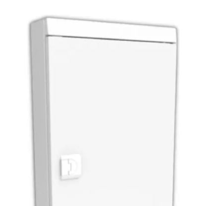 Quadro Distribuição Sobrepor Qds-46 46 Disjuntores 100A Branco Vertical Brum