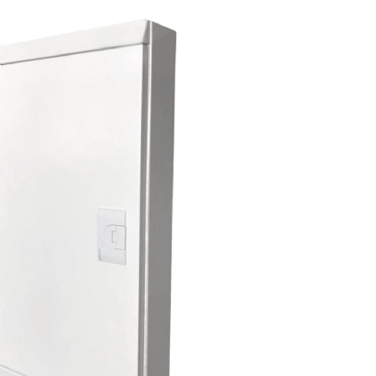 Quadro Distribuição Sobrepor Para 18 Disjuntores Vertical 100A Branco Brum