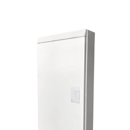 Quadro Distribuição Sobrepor Para 18 Disjuntores Vertical 100A Branco Brum