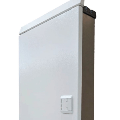 Quadro Distribuição Embutir Q25-36E 36 Disjuntores 150/250A Branco Vertical Brum