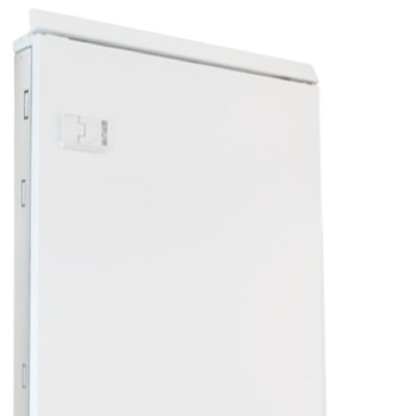 Quadro Distribuição Sobrepor Q25-60S 60 Disjuntor 150/250A Branco Vertical Brum