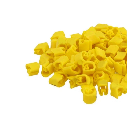 Marcador Anilha Mhg4/9 Número 1 Amarela Condutor 4,00-16mm Com 1000 Unidades - Hellermann