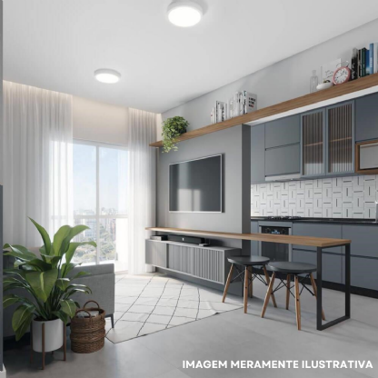 Luminária Painel Led Sobrepor Redonda Branca 12W Bivolt 6500K Branco Frio 720Lm - Avant