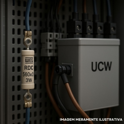 Resistor Descarga P/Unid Cap Ucw 560Kohm/3W - Weg