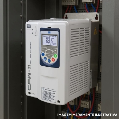 Inversor Frequência Trifásico 380-480V 50/60Hz 5A 2,2Kw - Weg