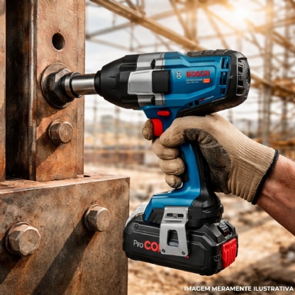 Chave De Impacto A Bateria Gds 18V-1000 - Bosch
