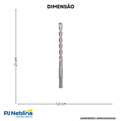Broca Sds Plus-1 10,0 mm 210 mm - Bosch