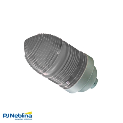 Luminária Industrial Sinalização Sobrepor Cinza 60W E27 Sem Fotocélula - Wetzel