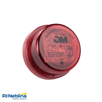 Rele Fotoelétrico 1000W Nf Bivolt Terminal Vermelho - Marigirius