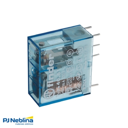 Rele Industrial Mini 16A 24Vcc 1Rev (Spdt) - Finder