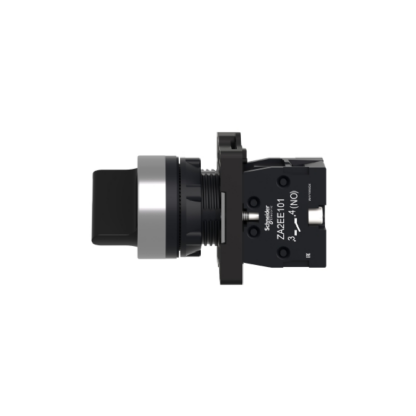 Botão Comutador Knob Curto 2 Pos Fix 90G 22,5Mm Plástico Preto 1Na - Schneider