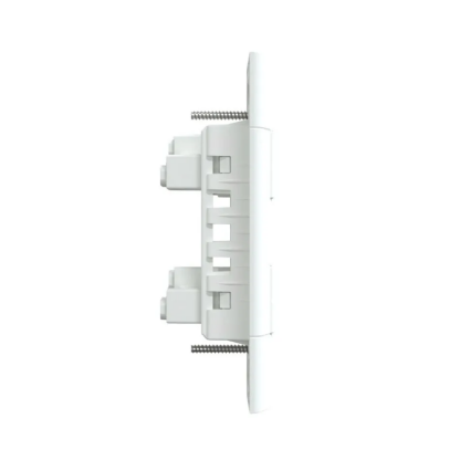 Conjunto 2 Tomadas 2P+T Distanciados 10A 250V C/Placa 4X2 Branco Fosco Lunare Up - Schneider