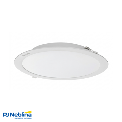 Luminária Plafon Led Embutir Red Branco 22W 100-240V 4000K Branco Neutro 2000Lm Dif - Philips