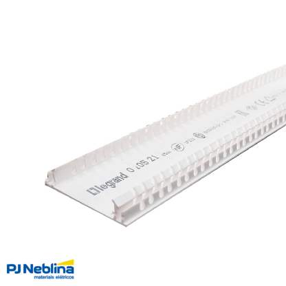 Mata Junta Tampa Flexível Canaleta Dlp 65Mm Pvc Branco - Pial