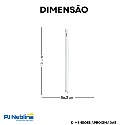 Lâmpada Tubular LED T5 7,5W 4000K Branco Neutro G5 Bivolt - Osram/Ledvance