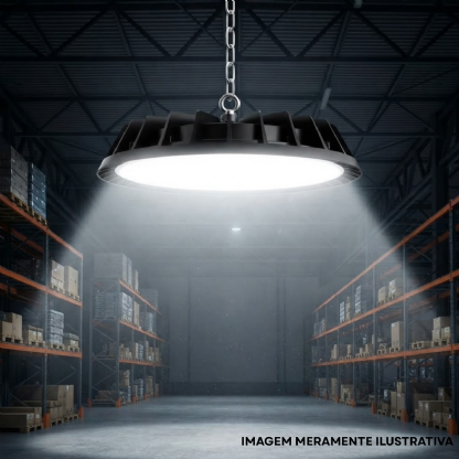 Luminária Industrial Highbay LED 200W 28000lm Pendente Bivolt - Osram/Ledvance