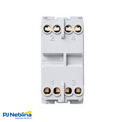 Interruptor Bipolar Simples 16A 250V Preto Origen - ABB