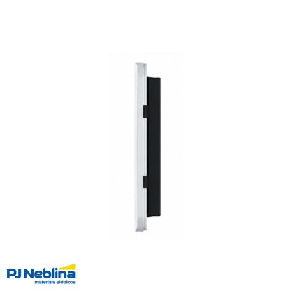 Placa Acabamento 4x4 2 Postos Horizontal Branco Origen - ABB