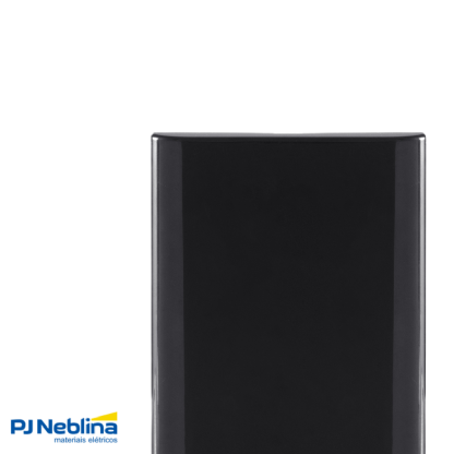 Placa Acabamento 4X2 Cega Grafite C/Suporte Giz - Tramontina