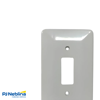 Placa Acabamento 4X2 1 Posto Vertical Bc Mobilis - Transmobil