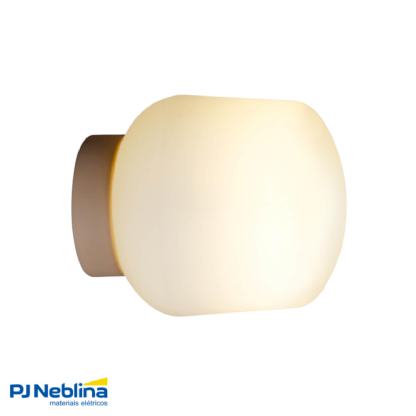 Luminária Abajur Led Sobrepor Tokio P/Lâmpada Bolinha 5W Bivolt C/Cabo 1,80M - Usare