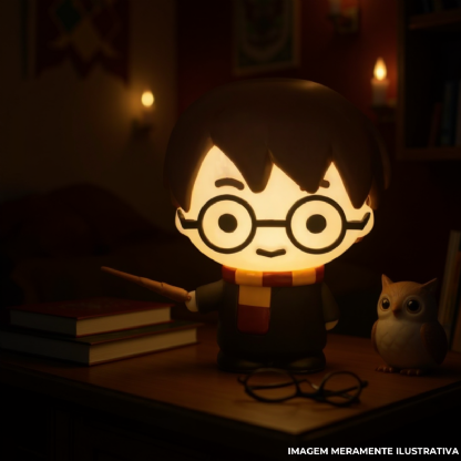 Luminária Mesa Led Harry Potter 5W Bivolt C/Cabo 1,80M - Usare