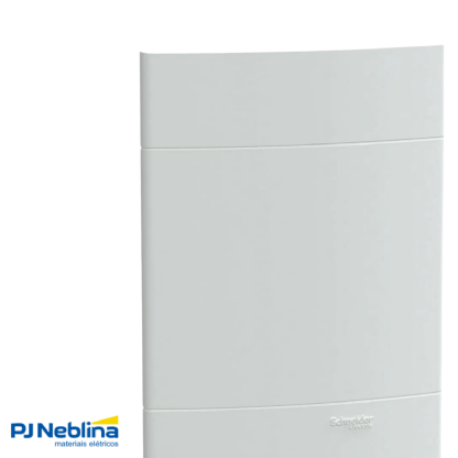Placa Com Suporte Lunare Up Branco Fosco 4X2 Cega - Schneider