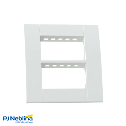 Placa Com Suporte Lunare Up Bc Fosco 4X4 6 Modulo - Schneider