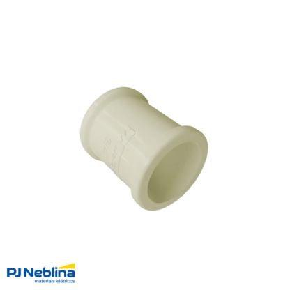 Luva Eletroduto 3/4 S/Rosca Pvc Branco - Wetzel