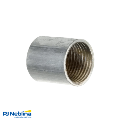 Luva Eletroduto Rr 1Pol Bsp Aço Carbono Galv Fogo Nbr 5598 - Eletroduto/Est