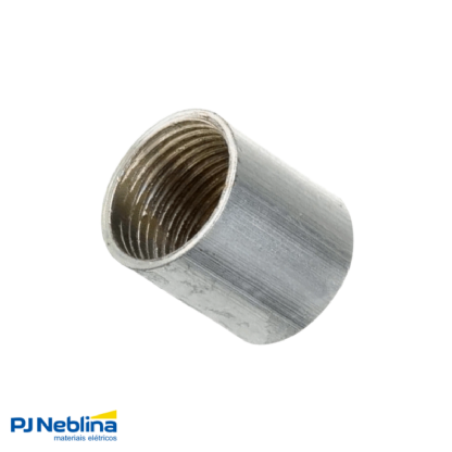 Luva Eletroduto Rr 1Pol Bsp Aço Carbono Galv Fogo Nbr 5598 - Eletroduto/Est