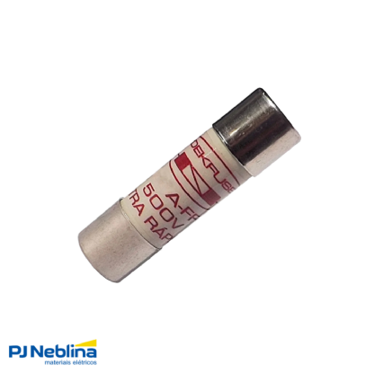 Fusível Cartucho Ultra Rápido Ar 10A 500V 10X38 mm - Dekfuse