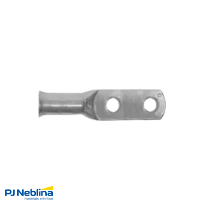 Terminal Compressão 185Mm 2 Compr 2 Furos F=13,8Mm 1/2 (M12) - Intelli