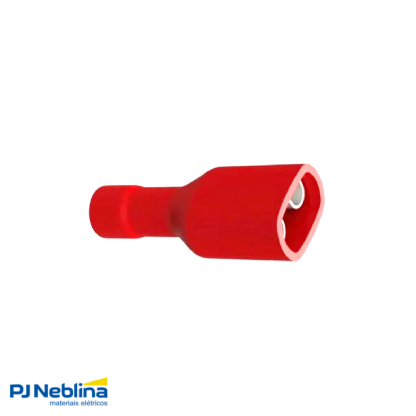 Terminal Femea 0,50-1,50Mm (22-16Awg) Total-Isolado Vermelho - Magnet