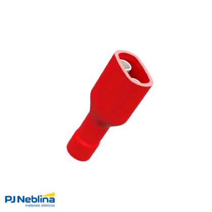 Terminal Femea 0,50-1,50Mm (22-16Awg) Total-Isolado Vermelho - Magnet