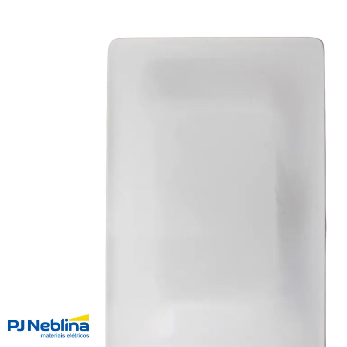 Placa Acabamento 4x2 Cega Bc C/suporte Zeffia