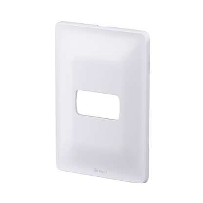 Placa Acabamento Horizontal 4X2 Zeffia Branco - Pial