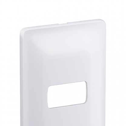 Placa Acabamento Horizontal 4X2 Zeffia Branco - Pial