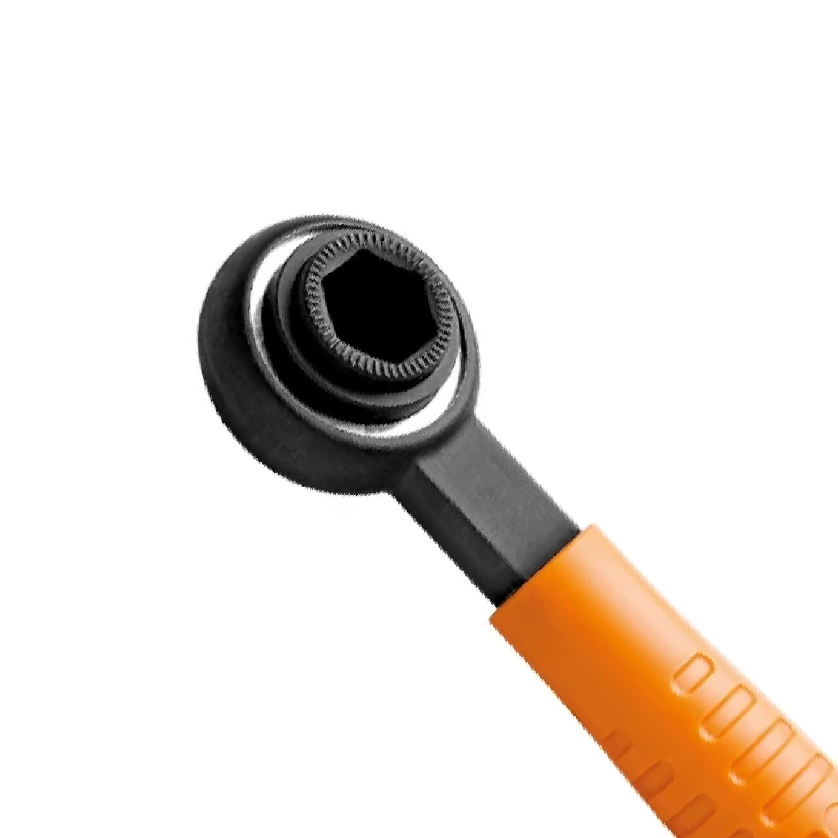 Chave Catraca Para Andaimes Encaixe 7/8 Cabo Injetado Laranja - Tramontina