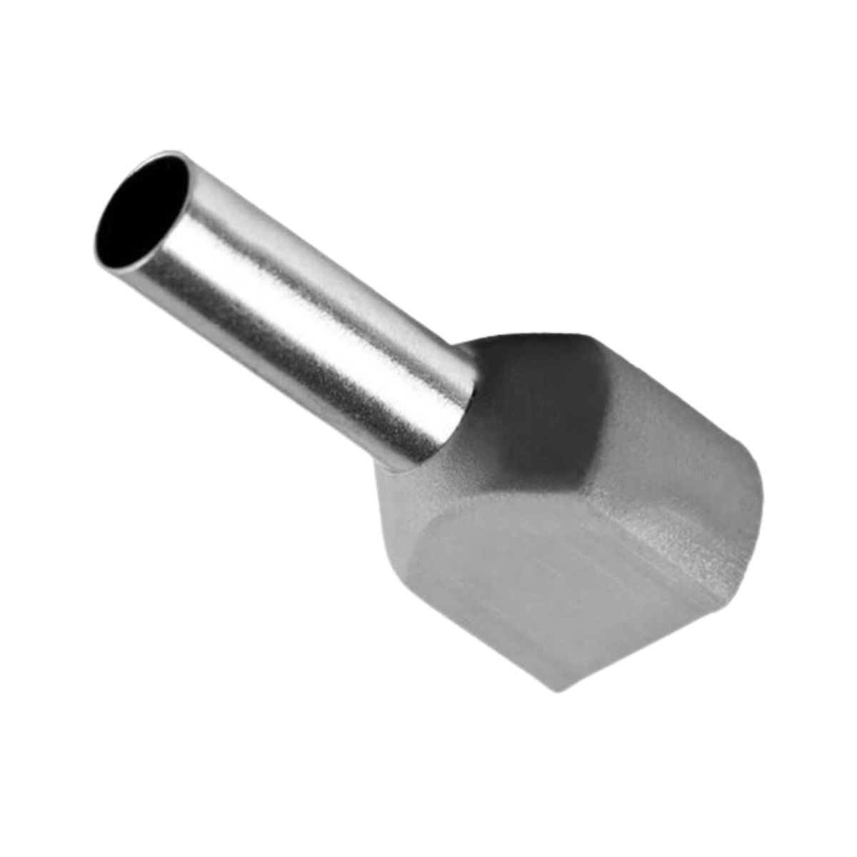 Terminal Tubular (Ilhos) Duplo 4,00Mm (12Awg) Pre-Isolado Cinza 692355 Magnet