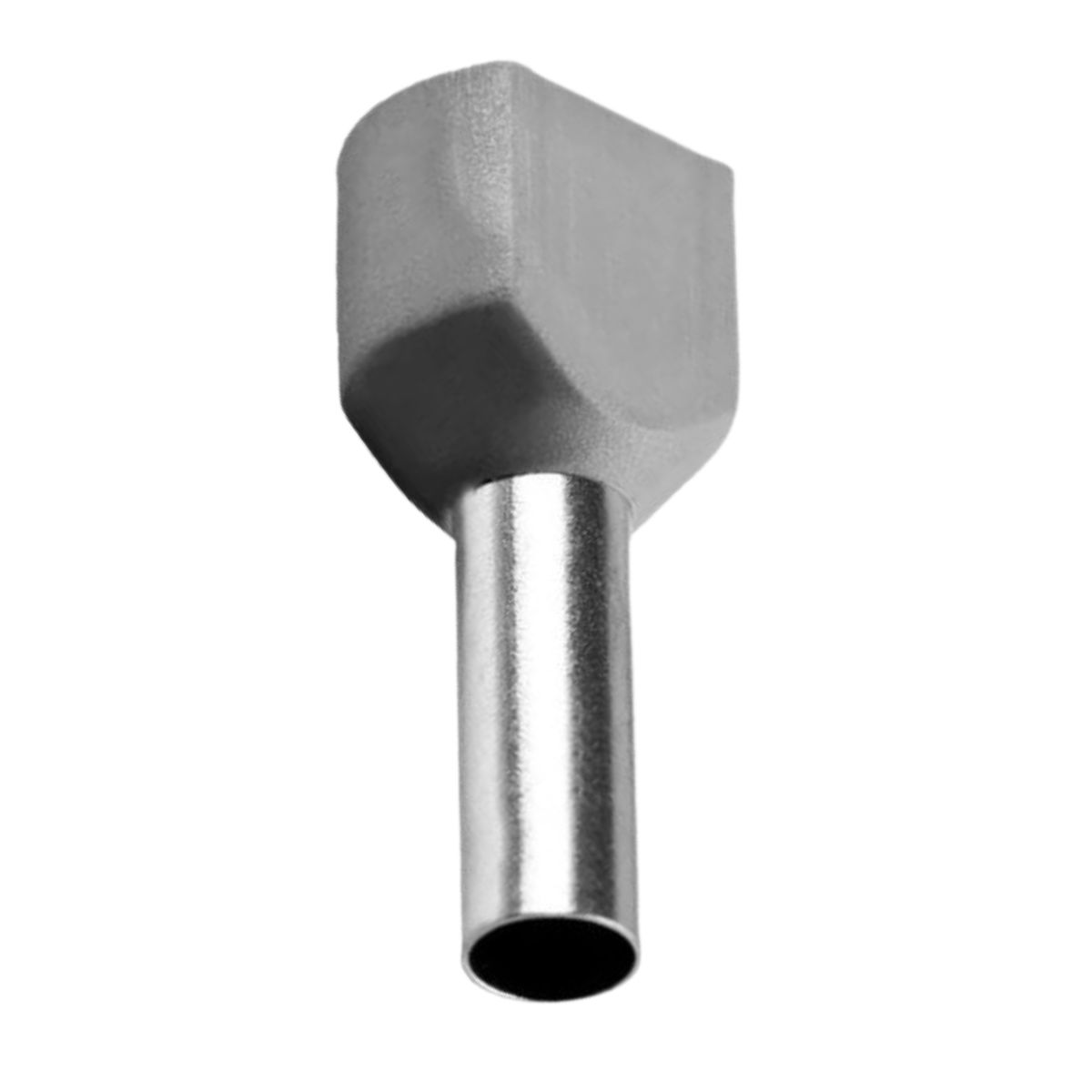 Terminal Tubular (Ilhos) Duplo 4,00Mm (12Awg) Pre-Isolado Cinza 692355 Magnet