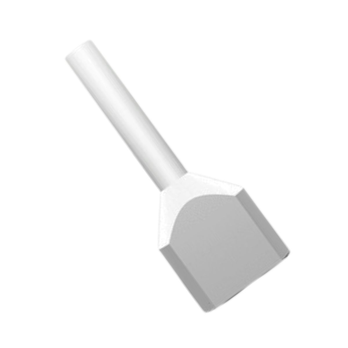 Terminal Tubular (Ilhos) Duplo 0,50Mm (20Awg) Pre-Isolado Branco 692155 Magnet