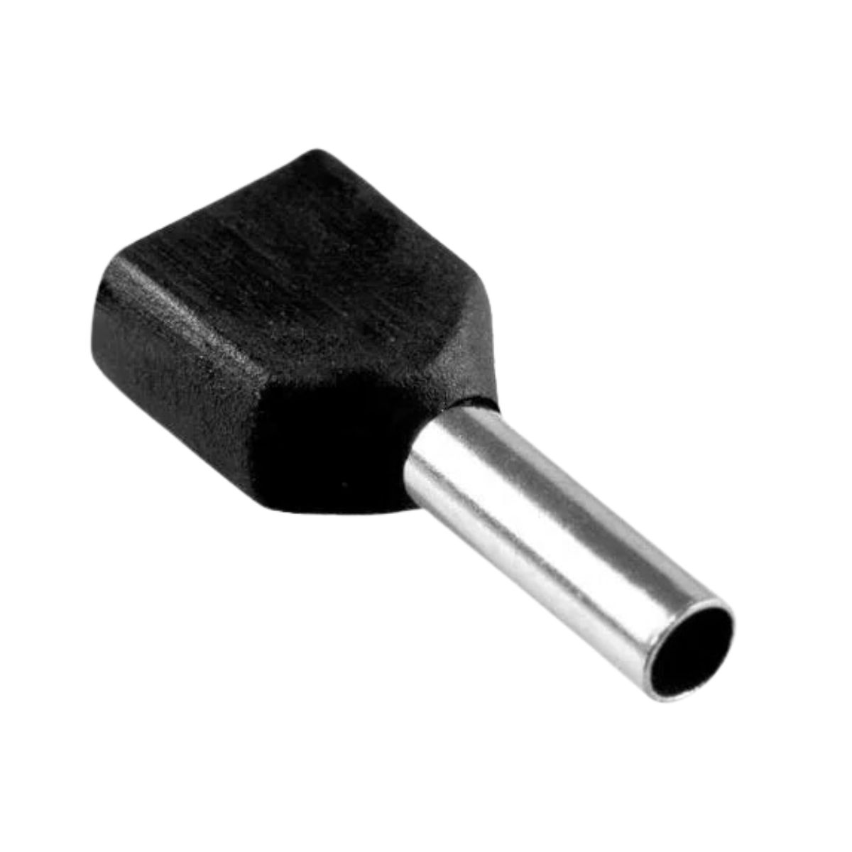 Terminal Tubular (Ilhos) Duplo 1,50Mm (16Awg) Pre-Isolado Preto 692255 Magnet