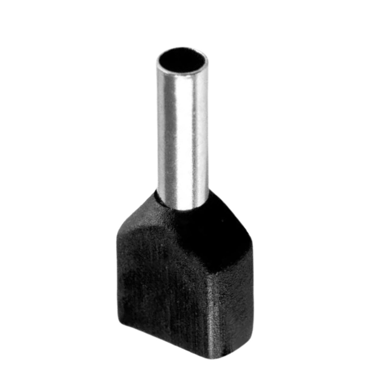 Terminal Tubular (Ilhos) Duplo 1,50Mm (16Awg) Pre-Isolado Preto 692255 Magnet