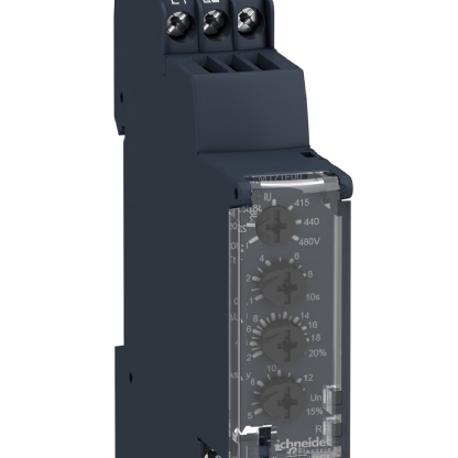 Relé Medição E Controle 208-480V De Redes Trifásico RM17TE00 - Schneider Electric