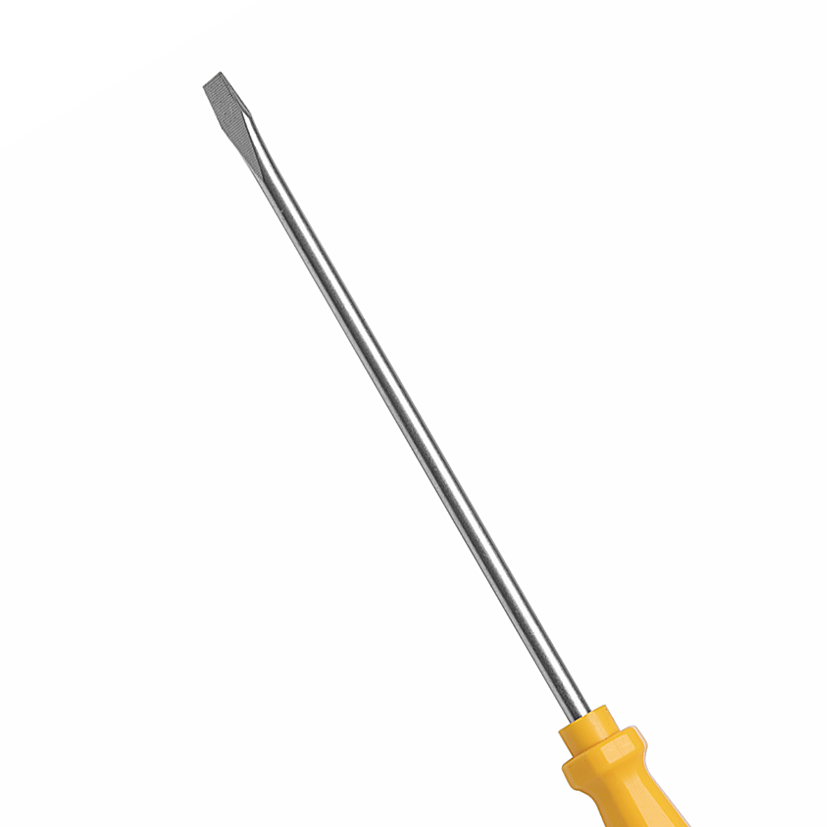 Chave Fenda Simples 3/16x6 Polegadas 5x150Mm Cabo Injetado Amarelo - Tramontina